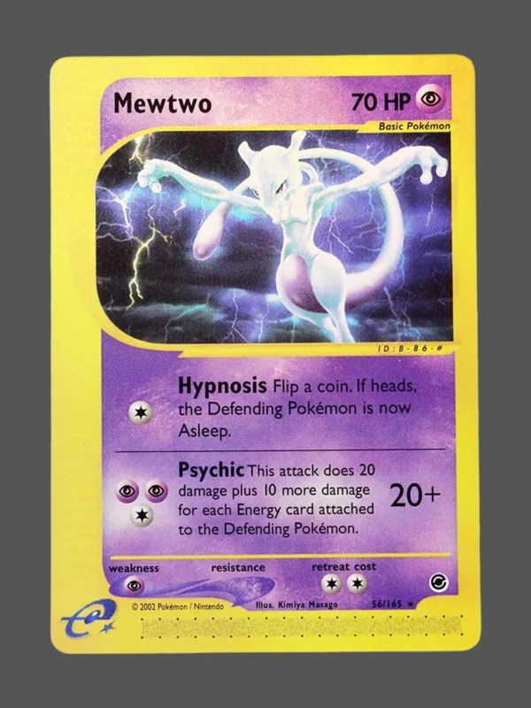 Mewtwo Regular Pokemon proxy card from Expedition #56