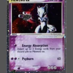 Mewtwo ex Galaxy Foil Pokemon proxy card from Ruby and Sapphire #101