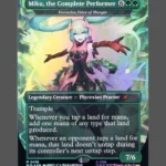 Miku, the Complete Performer Foil MTG proxy card from Secret Lair Drop #2439