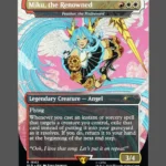 Miku, the Renowned Holo MTG proxy card from Secret Lair Drop #1602