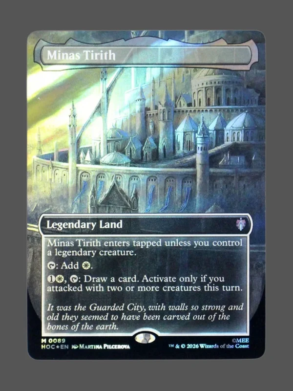 Minas Tirith Surge Foil MTG proxy card from The Hobbit Eternal #89