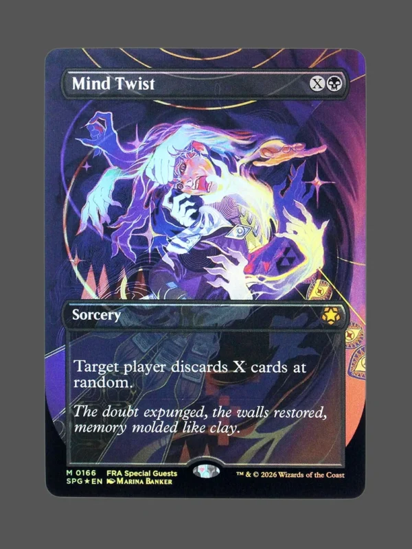 Mind Twist Foil MTG proxy card from Special Guests #166