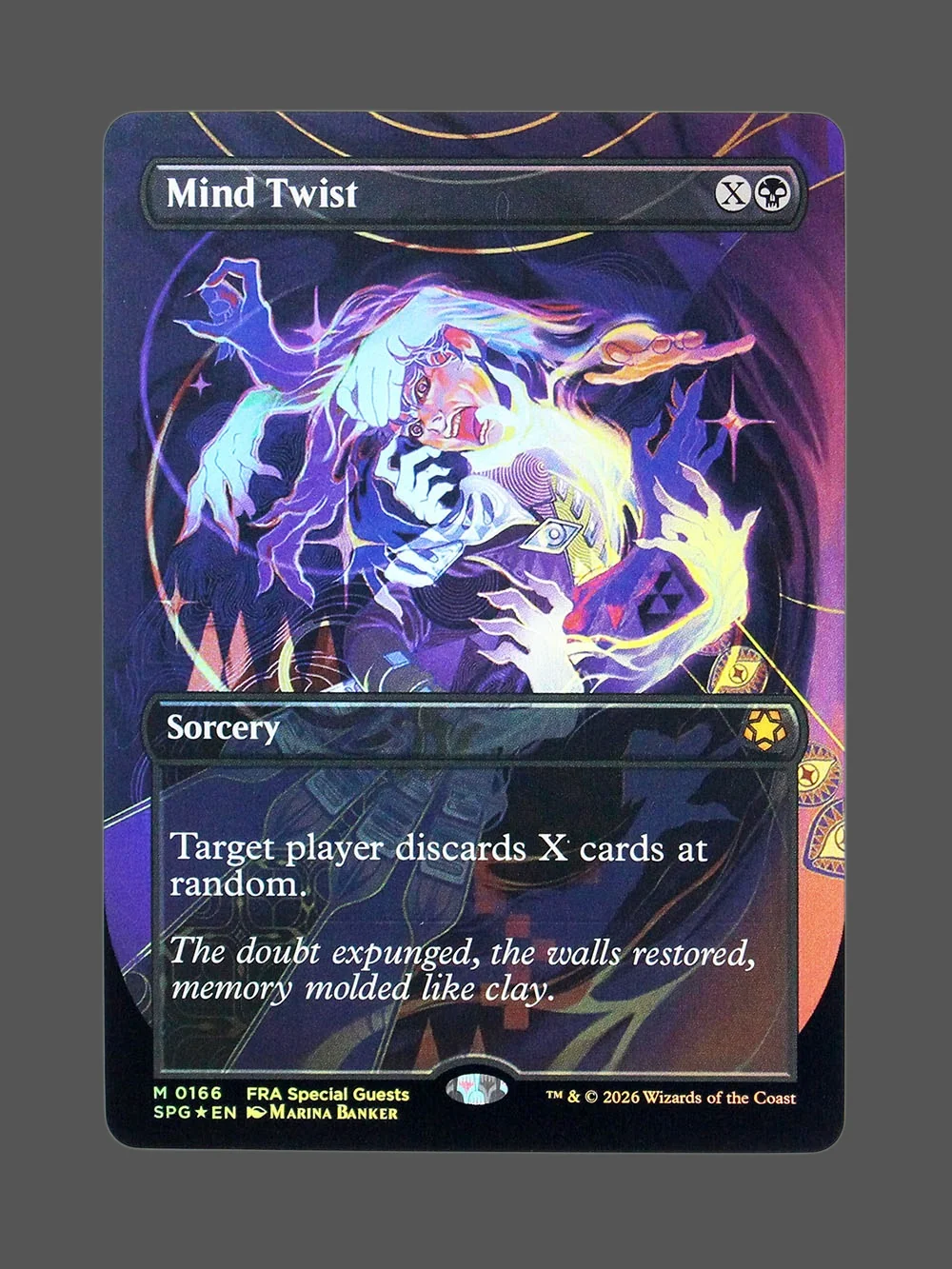 mind-twist-166-foil.webp Mind Twist Foil MTG proxy card from Special Guests #166