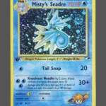 Misty’s Seadra Regular Pokemon proxy card from Gym Heroes #9