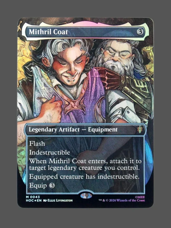 Mithril Coat Foil MTG proxy card from The Hobbit Eternal #43