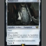 Mithril Coat Holo MTG proxy card from The Lord of the Rings: Tales of Middle-earth #245