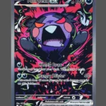 Morpeko ex Foil Pokemon proxy card from Pitch Black #117