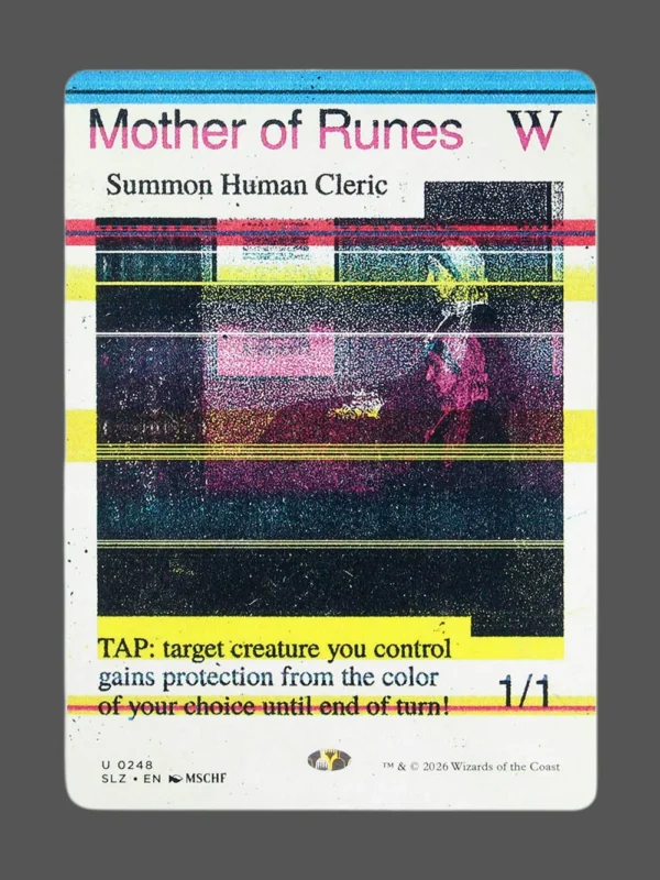 Mother of Runes Holo MTG proxy card from The Zeta Set #248