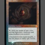 Mox Amber Foil MTG proxy card from The Brothers' War Retro Artifacts #35