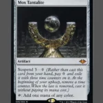 Mox Tantalite Holo MTG proxy card from Modern Horizons #226