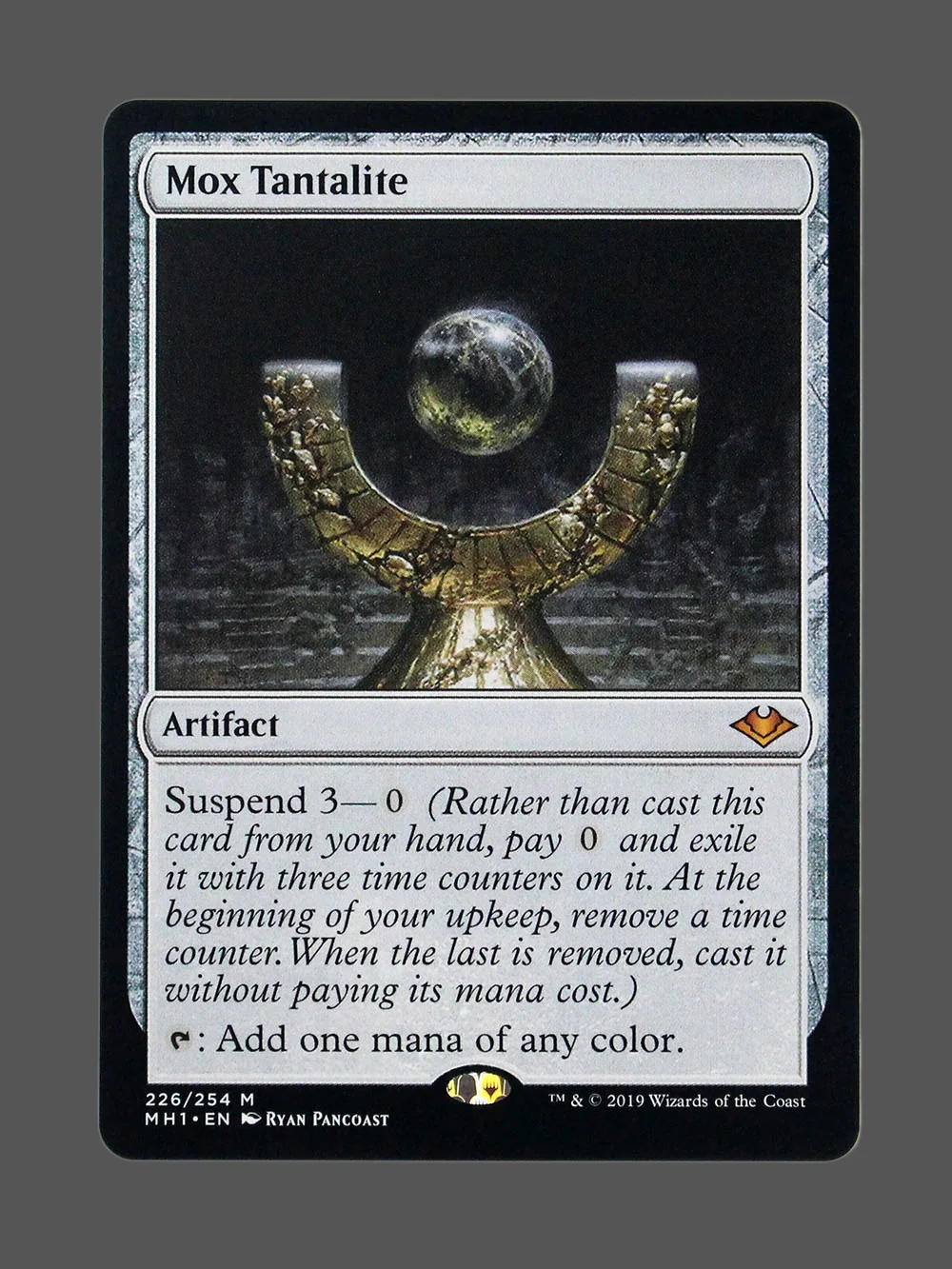 mox-tantalite-226-holo.webp Mox Tantalite Holo MTG proxy card from Modern Horizons #226