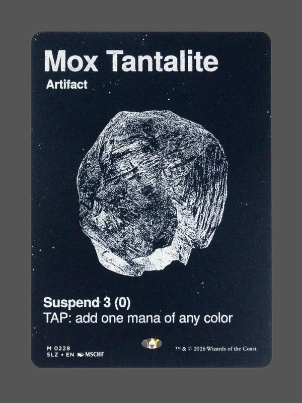 Mox Tantalite Holo MTG proxy card from The Zeta Set #228