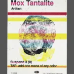 Mox Tantalite Holo MTG proxy card from The Zeta Set #349