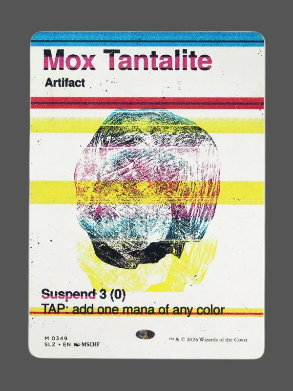 Mox Tantalite Holo MTG proxy card from The Zeta Set #349