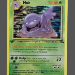 Muk Regular Pokemon proxy card from Fossil #13