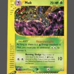 Muk Regular Pokemon proxy card from Aquapolis #H17