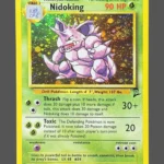 Nidoking Regular Pokemon proxy card from Base Set 2 #11