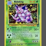 Nidoking Regular Pokemon proxy card from Base Set #11