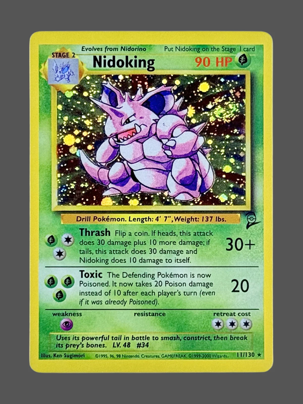 nidoking-11-bs-en.webp Nidoking Regular Pokemon proxy card from Base Set #11