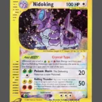 Nidoking Regular Pokemon proxy card from Aquapolis #150