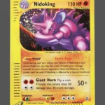 Nidoking Foil Pokemon proxy card from Aquapolis #H18