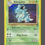 Nidoqueen Regular Pokemon proxy card from Base Set 2 #12