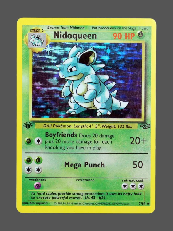 Nidoqueen Regular Pokemon proxy card from Jungle #7
