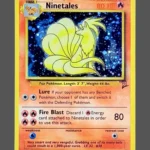 Ninetales Regular Pokemon proxy card from Base Set #12