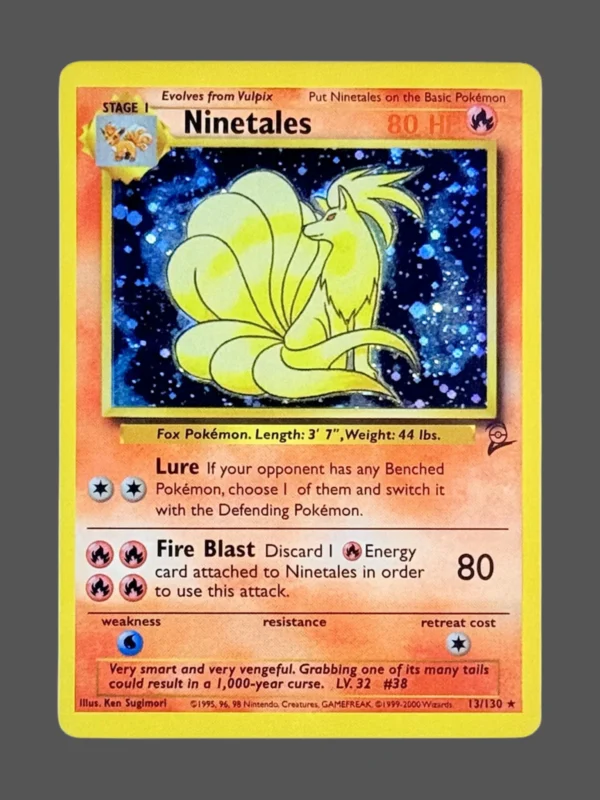 Ninetales Regular Pokemon proxy card from Base Set #12