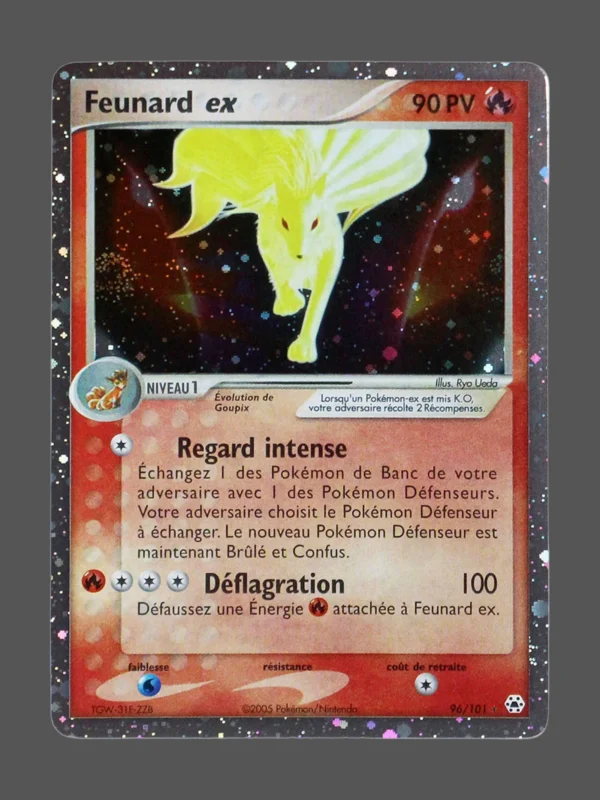 Ninetales ex Galaxy Foil Pokemon proxy card from Foil Galaxy FR #96