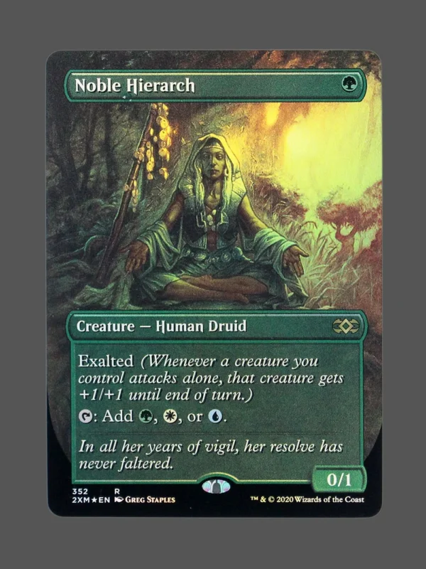Noble Hierarch Foil MTG proxy card from Double Masters #352