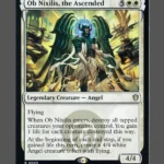 Ob-Nixilis, the Ascended Holo MTG proxy card from Reality Fracture Commander #5