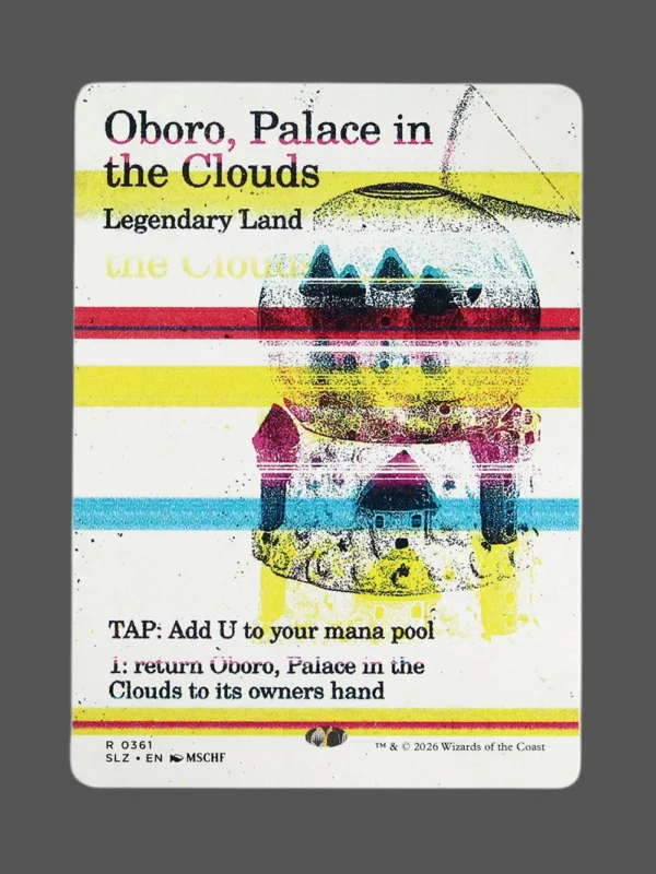 Oboro, Palace in the Clouds Holo MTG proxy card from The Zeta Set #361