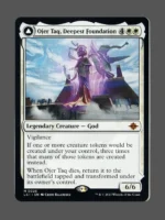 Ojer Taq, Deepest Foundation / Temple of Civilization Holo MTG proxy card from The Lost Caverns of Ixalan #26