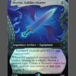 Orcrist, Goblin-cleaver Foil MTG proxy card from The Hobbit #236