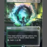 Overgrown Farmland Foil MTG proxy card from Reality Fracture #399