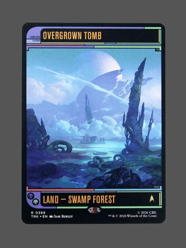 Overgrown Tomb Holo MTG proxy card from Star Trek #399