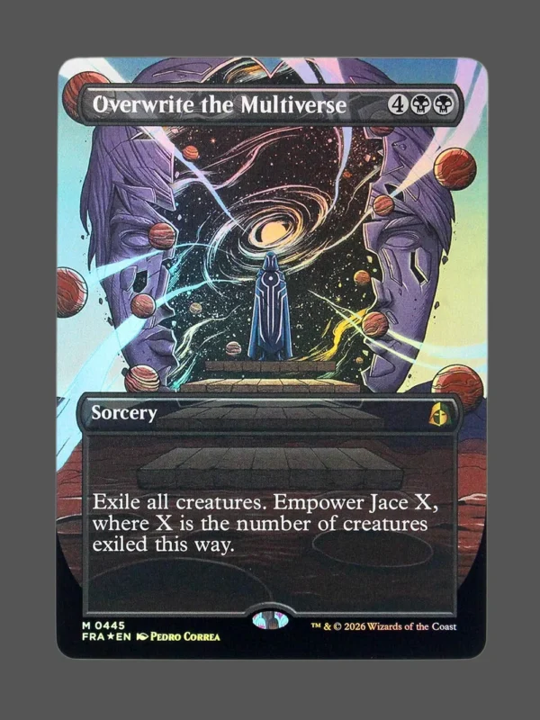 Overwrite the Multiverse Foil MTG proxy card from Reality Fracture #445