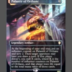 Palantír of Orthanc Surge Foil MTG proxy card from The Hobbit Eternal #85