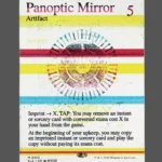 Panoptic Mirror Holo MTG proxy card from The Zeta Set #352