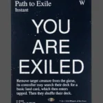 Path to Exile Holo MTG proxy card from The Zeta Set #128