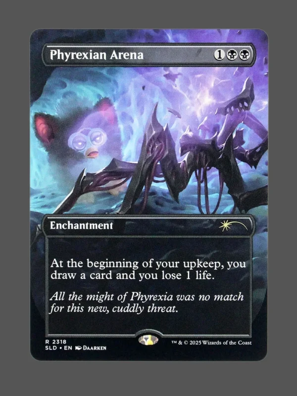 Phyrexian Arena Holo MTG proxy card from Secret Lair Drop #2318