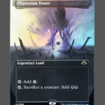 Phyrexian Tower Foil MTG proxy card from Modern Horizons 3 #355