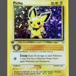 Pichu Regular Pokemon proxy card from Neo Genesis #12