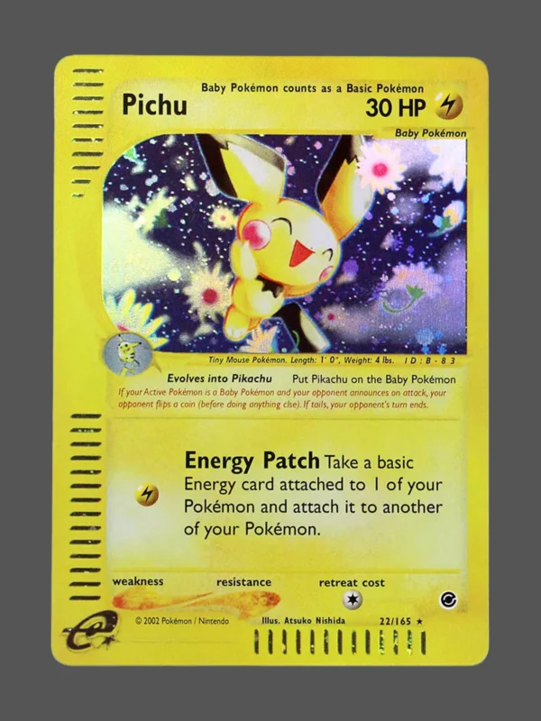 Pichu Regular Pokemon proxy card from Expedition #22