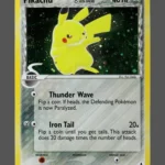 Pikachu Galaxy Foil Pokemon proxy card from Legend Maker #93