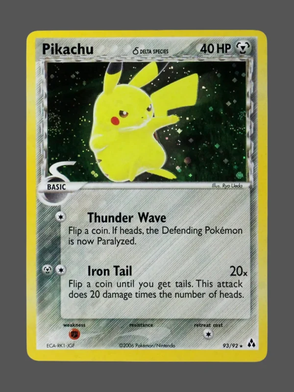 Pikachu Galaxy Foil Pokemon proxy card from Legend Maker #93