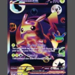 Pikachu ex Foil Pokemon proxy card from Mega Evolution Promos #109
