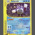 Poliwrath Regular Pokemon proxy card from Expedition #24