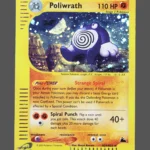 Poliwrath Regular Pokemon proxy card from Skyridge #H24